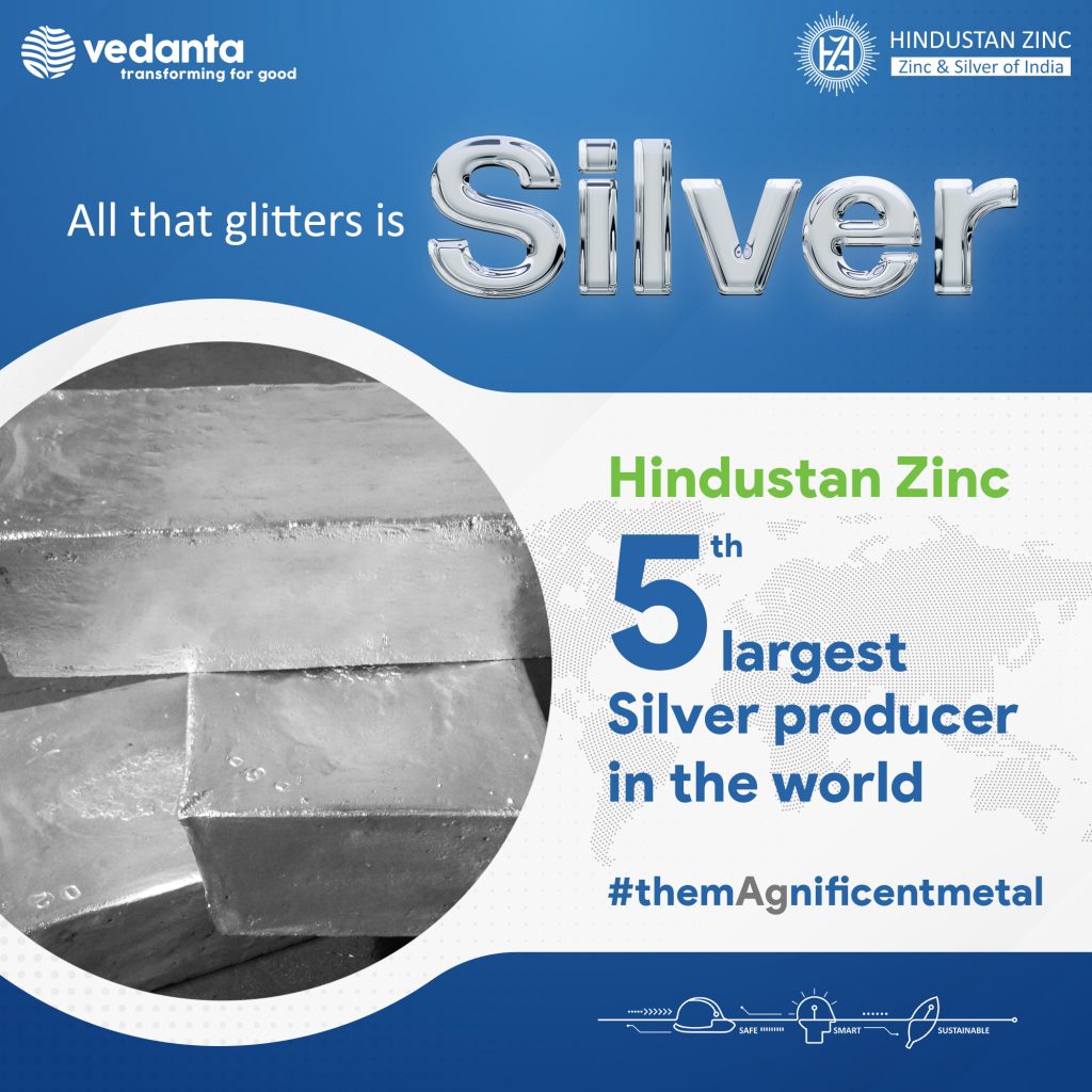 Hindustan Zinc 5th largest Silver producer globally Hindustan