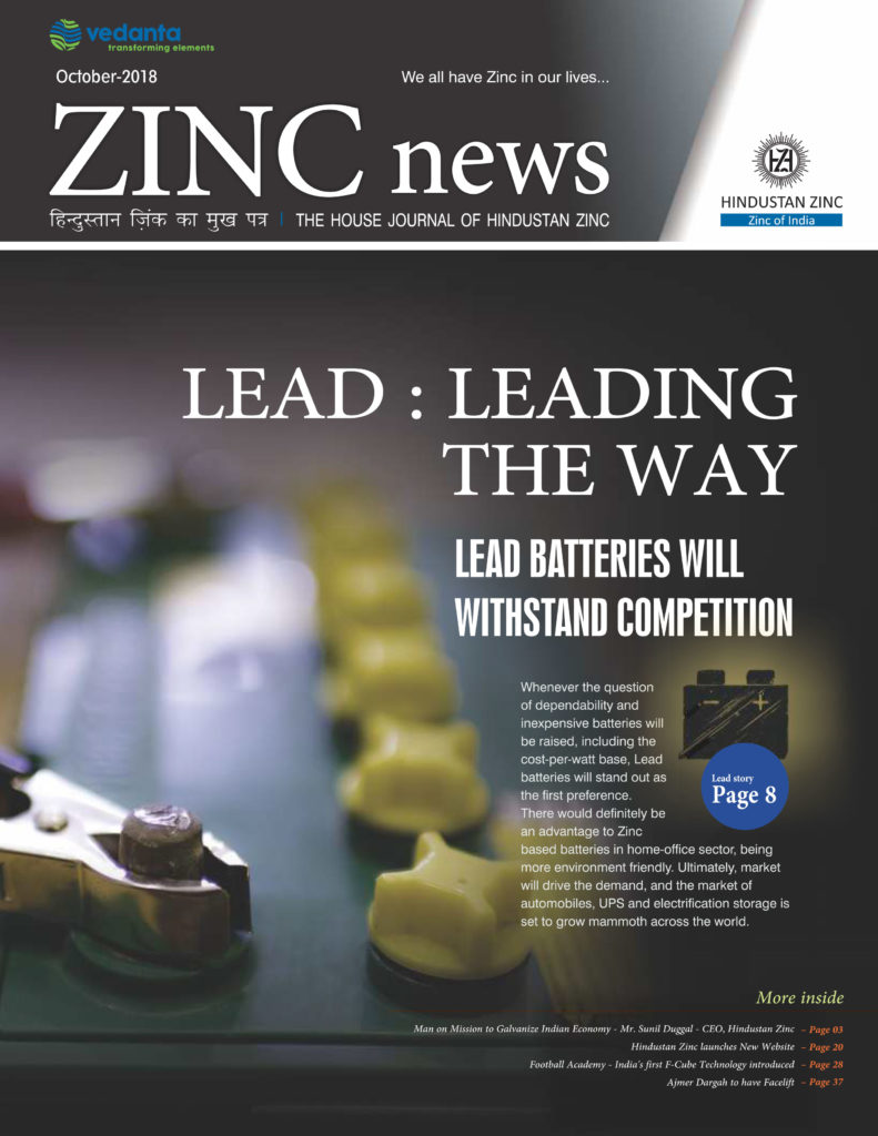 ZincNewsOctober20181 Hindustan Zinc